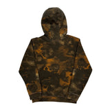 Age 12 Carhartt Tie-Dye Hoodie - Large Orange Cotton