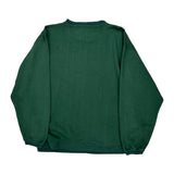 Mickey & Co. Cartoon Sweatshirt - XL Green Polyester Blend