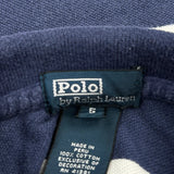 Age 4 Polo By Ralph Lauren Striped Polo Shirt - XS Navy Cotton