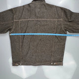 Godbody Hip Hop Denim Jacket - 3XL Grey Denim