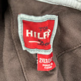 Tommy Hilfiger Denim Graphic Long Sleeve T-Shirt - 2XL Brown Cotton