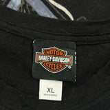 Las Vegas Harley Davidson Graphic T-Shirt - XL Black Cotton