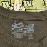 Jimmie Johnson Chase Authentics Nascar T-Shirt - 3XL Brown Cotton