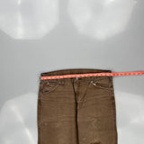 Dickies Carpenter Trousers - 34W 30L Brown Cotton