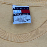 Tommy Hilfiger T-Shirt - XL Yellow Cotton