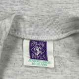 Age 10-12 Humeur Design Single Stitch T-Shirt - Large Grey Cotton