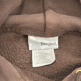 Disney Graphic Hoodie - Large Brown Cotton