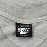 Buick 10K 5K Road Race Flint, Mi Screen Stars Single Stitch T-Shirt - Large Grey Cotton Blend