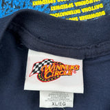 Jeff Gordon Winners Circle Nascar T-Shirt - XL Blue Cotton