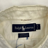 Ralph Lauren Shirt - Large White Cotton