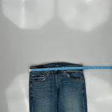 505 Levis Jeans - 32W 30L Blue Cotton