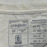 Patagonia Sweatshirt - Medium Yellow Cotton Blend