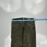 Kühl Double Knee Carpenter Trousers - 32W 30L Brown Cotton