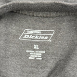 Dickies T-Shirt - XL Grey Cotton Blend