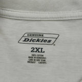 Dickies T-Shirt - 2XL White Cotton