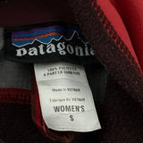 Patagonia Jacket - Small Burgundy Polyester