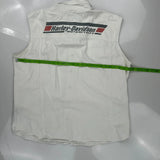 Racing Harley Davidson Graphic Shirt - XL White Cotton