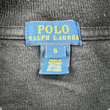 Age 5 Polo By Ralph Lauren 1/4 Zip - Small Black Cotton