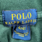 Age 3 Polo By Ralph Lauren Polo Shirt - XS Green Cotton
