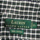 Ralph Lauren Checked Shirt - XL Black & White Cotton