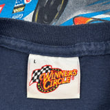 Rusty Wallace Winners Circle Nascar T-Shirt - Large Navy Cotton