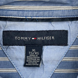 Tommy Hilfiger Striped Shirt - XL Blue Cotton