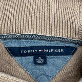 Tommy Hilfiger Jumper - XL Brown Cotton Blend