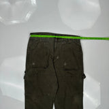 Dickies Carpenter Trousers - 34W 30L Brown Cotton