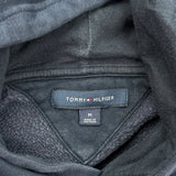 Hilfiger Spellout On Sleeve Tommy Hilfiger Spellout Hoodie - Medium White Cotton