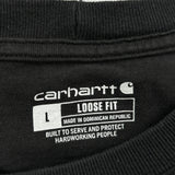 Paschen University Training Program Carhartt Graphic T-Shirt - Large Black Cotton