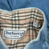 Burberry Denim Shirt - 2XL Blue Cotton