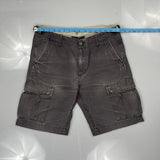 Carhartt Cargo Shorts - 32W 11L Grey Cotton