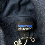 Age 12 Patagonia Fleece - Large Navy Polyester