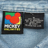Mickey Unlimited Denim Shirt - Medium Light Wash Cotton
