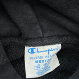 Reverse Weave Champion Hoodie - Medium Black Cotton