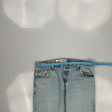 517 Levis Boot Cut Jeans - 36W 32L Light Wash Cotton