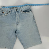 Special Edition Avirex Denim Shorts - 28W 11L Light Wash Denim