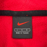 Nike Fleece - Large Red Polyester