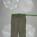 Guess Cargo Trousers - 29W UK 10 Khaki Cotton