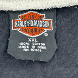 Since 1903 Harley Davidson Spellout Jersey - 2XL Black Cotton