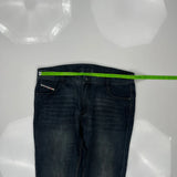 Diesel Jeans - 38W 30L Dark Wash Denim
