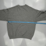 Atlanta Braves Lee Sport Sweatshirt - XL Grey Cotton Blend