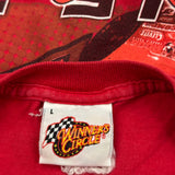 Dale Jr. Winners Circle Nascar T-Shirt - Large Red Cotton