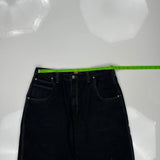 Route 66 Hip Hop Denim Shorts - 38W 10L Black Cotton