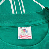 Finucane Service Project Fruit Of The Loom Single Stitch T-Shirt - XL Green Cotton