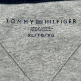 Tommy Hilfiger V-Neck T-Shirt - XL Grey Cotton