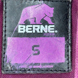 Berne Jacket - Small Burgundy Cotton