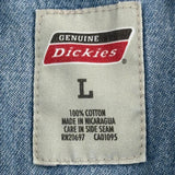 Dickies Denim Shirt - Large Blue Cotton