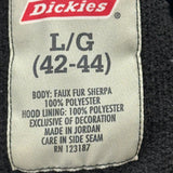 Dickies Fleece - Large Black Polyester