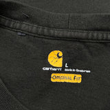 Carhartt T-Shirt - Large Black Cotton